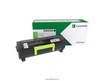 Lexmark 51B2000 negro original