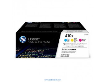 HP 410X pack 3 colores original