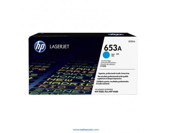 HP 653A cian original