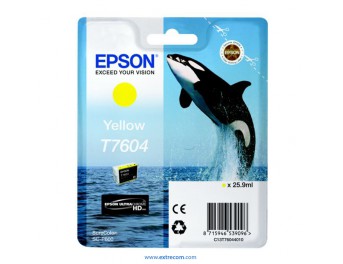 Epson T7604 amarillo original