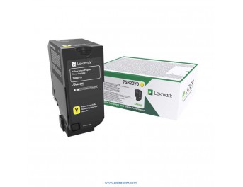 Lexmark 75B20Y0 amarillo original