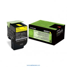 Lexmark 802SY amarillo original