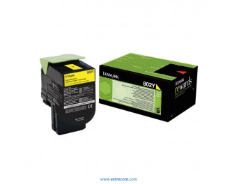 lexmark 802Y amarillo original