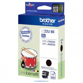 Brother LC22UBKBP negro original