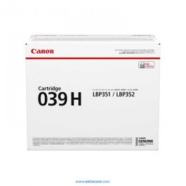 Canon 039 H negro original