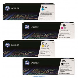 HP 131A pack 4 colores original