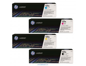 HP 131A pack 4 colores original