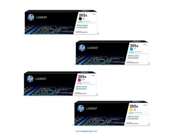 HP 205A pack 4 colores original