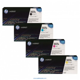 HP 307A pack 4 colores original