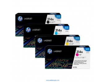 HP 314A pack 4 colores original