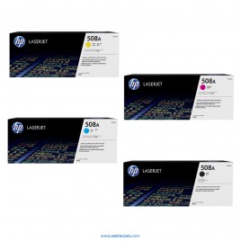 HP 508A pack 4 colores original