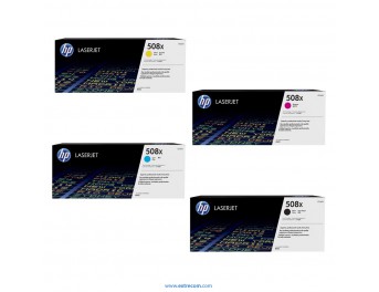 HP 508X pack 4 colores