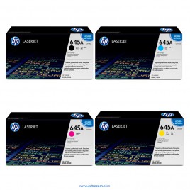 HP 645A pack 4 colores original