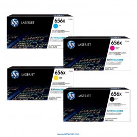 HP 656X pack 4 colores