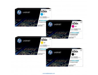 HP 656X pack 4 colores original
