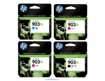 HP 903 XL pack 4 colores original