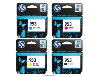 HP 953 pack 4 colores original