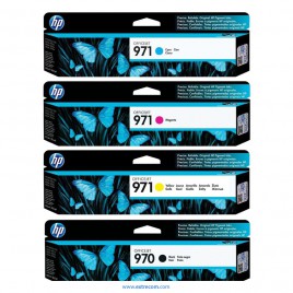 HP 970/971 pack 4 colores original