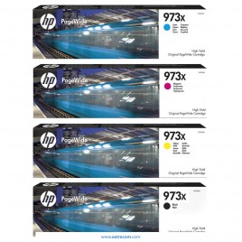 HP 973X pack 4 colores original