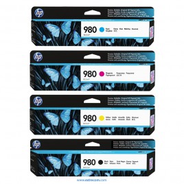 HP 980 pack 4 colores original