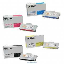 Brother TN-04PK pack 4 colores original