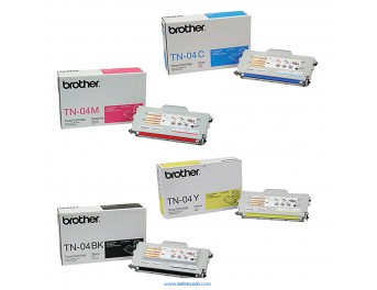 Brother TN-04PK pack 4 colores original