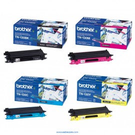 Brother TN-130PK pack 4 colores original