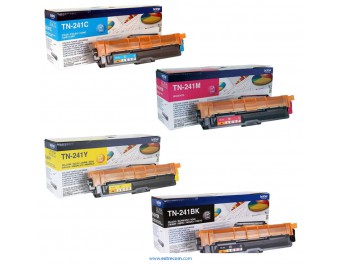 Brother TN-241PK pack 4 colores original