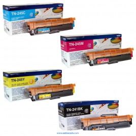 Brother TN-254PK pack 4 colores original