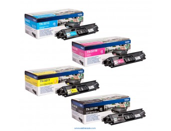 Brother TN-321PK pack 4 colores original