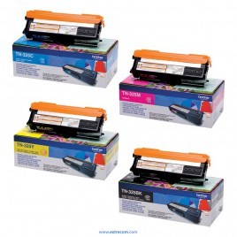 Brother TN-325PK pack 4 colores original