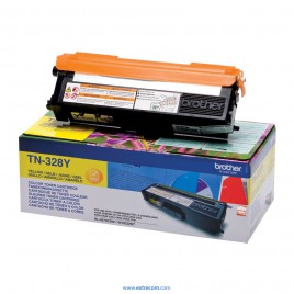 Brother TN-328Y amarillo original (Alta capacidad)