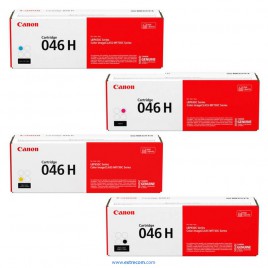 Canon 046 H pack 4 colores original