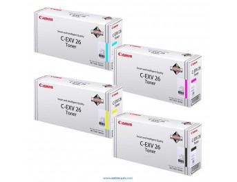Canon C-EXV26PK pack 4 colores original