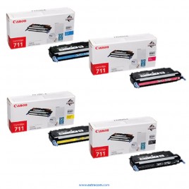 Canon CRG-711 pack 4 colores original