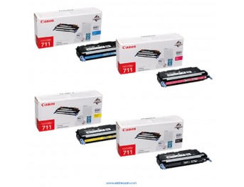 Canon CRG-711 pack 4 colores original