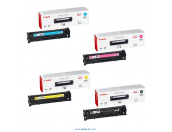 Canon CRG-716 pack 4 colores original