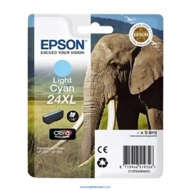 Epson 24 XL cian claro original