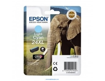 Epson 24 XL cian claro original