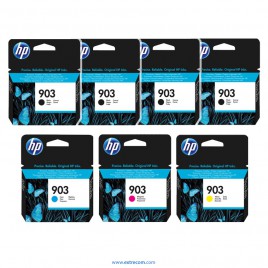 HP 903 pack 7 unidades original
