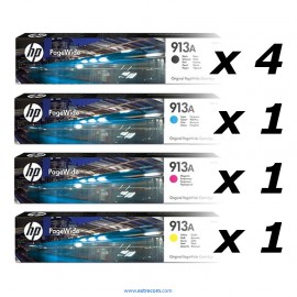 HP 913 pack 7 unidades original