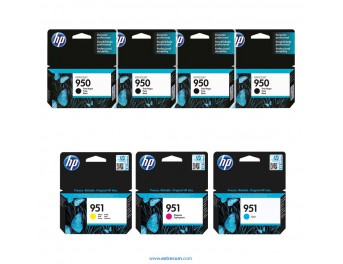 HP 950/951 pack 7 unidades original