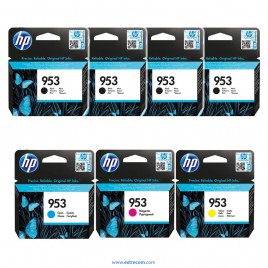 HP 953 pack 7 unidades original