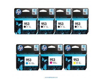 HP 953 pack 7 unidades original
