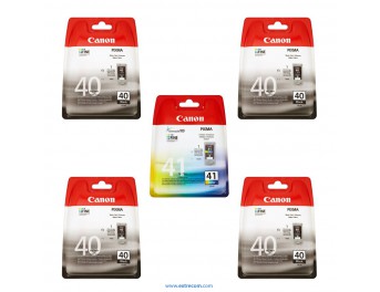 Canon PG-40/CL-41 pack 5 unidades original