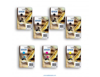 Epson 16 XL pack 7 unidades original