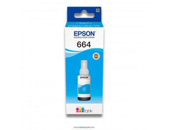 Epson T6642 recarga tinta cian original