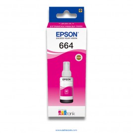 Epson T6643 recarga tinta magenta original