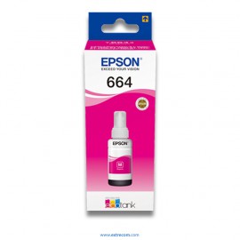 Epson T6643 recarga tinta magenta original