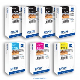 Epson T7011/2/3/4 pack 7 unidades original